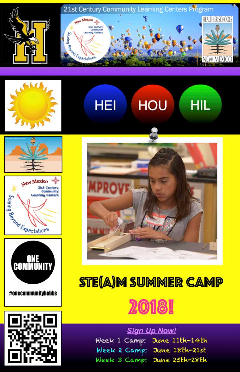 21st CCLC Summer Camps Hobbs Municipal Schools